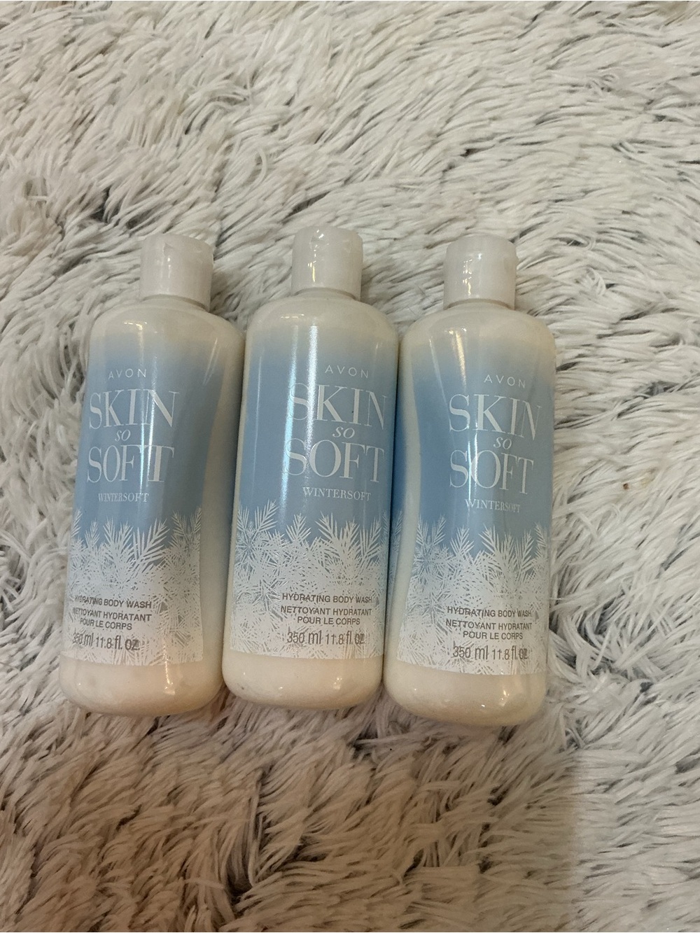 Avon Skin So Soft Wintersoft Hydrating Body Wash 11.8 oz Lot of 3 New Sealed - Picture 2 of 9